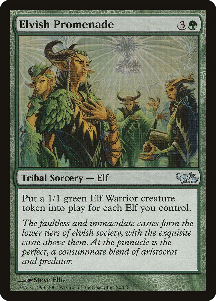 Elvish Promenade — Duel Decks: Elves vs. Goblins — Magic: The Gathering