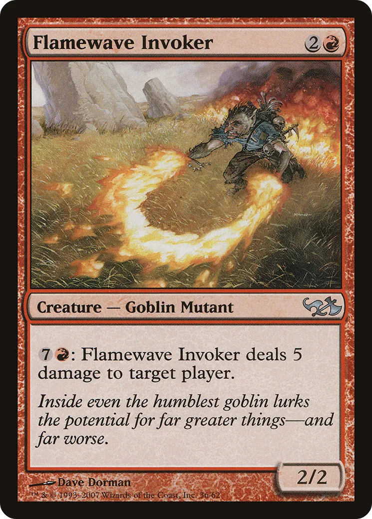 Invocateur vagueflamme — Duel Decks: Elves vs. Goblins — Magic: The Gathering