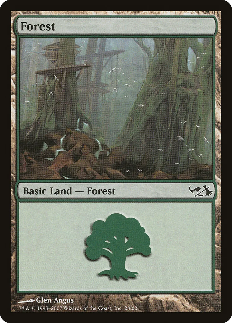 Forest — Duel Decks: Elves vs. Goblins — Magic: The Gathering
