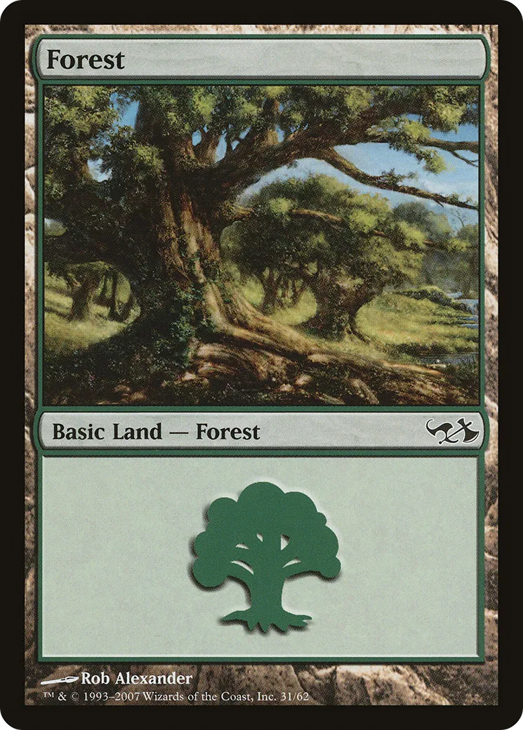 Forêt — Duel Decks: Elves vs. Goblins — Magic: The Gathering