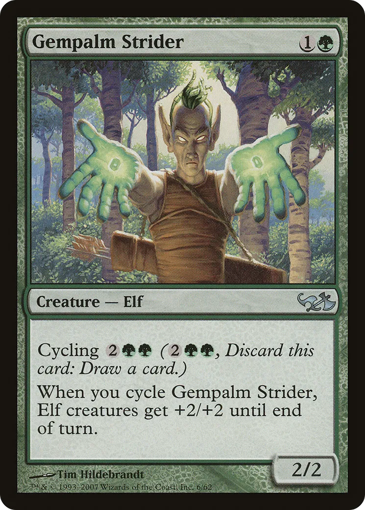 Gempalm Strider — Duel Decks: Elves vs. Goblins — Magic: The Gathering