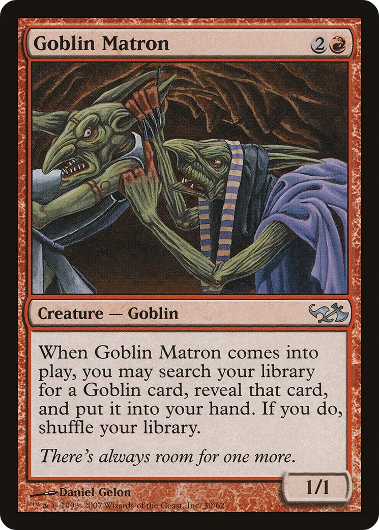 Goblin Matron — Duel Decks: Elves vs. Goblins — Magic: The Gathering
