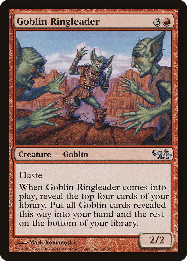 Meneur gobelin — Duel Decks: Elves vs. Goblins — Magic: The Gathering