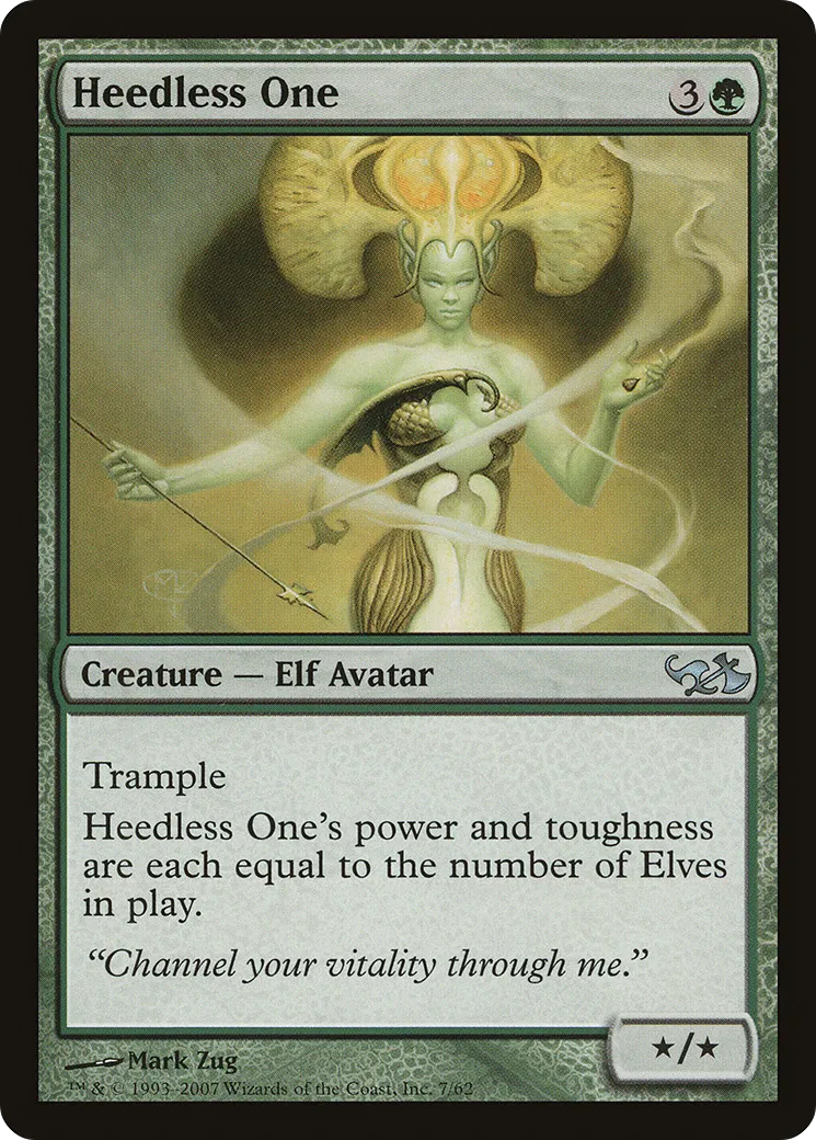 Heedless One — Duel Decks: Elves vs. Goblins — Magic: The Gathering