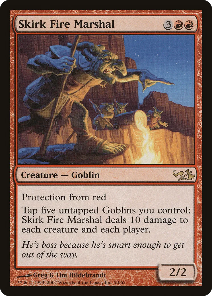 Skirk Fire Marshal — Duel Decks: Elves vs. Goblins — Magic: The Gathering