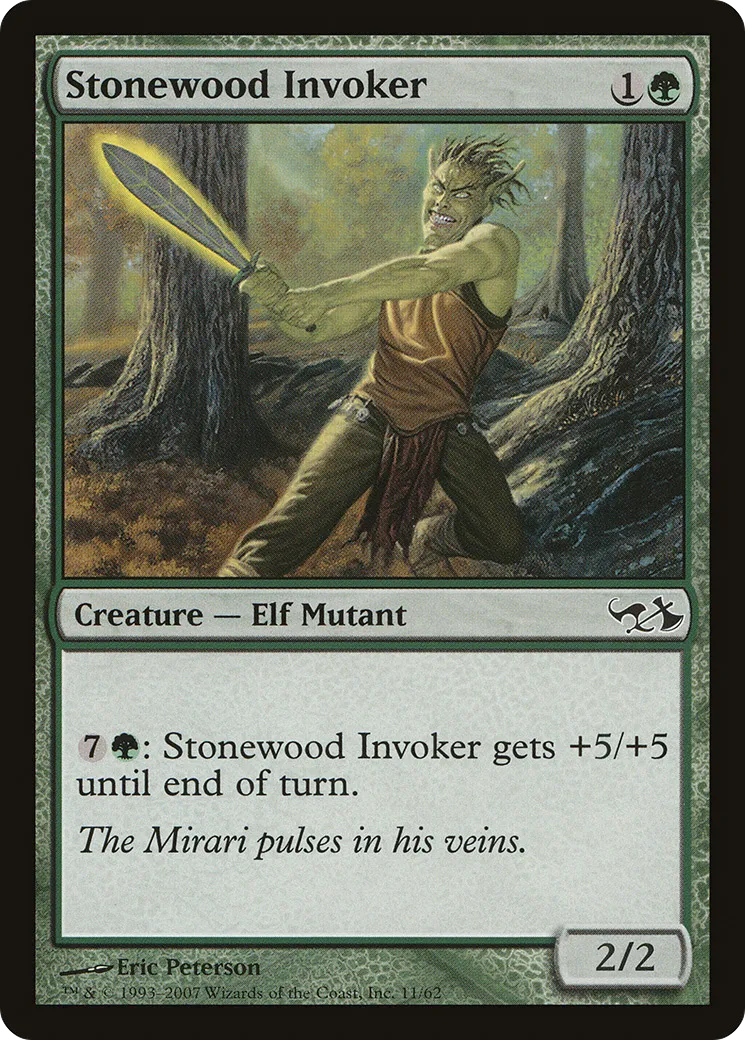 Stonewood Invoker — Duel Decks: Elves vs. Goblins — Magic: The Gathering