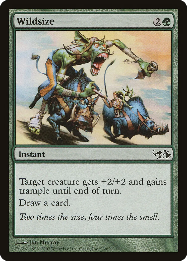 Wildsize from Duel Decks: Elves vs. Goblins - Magic: The Gathering