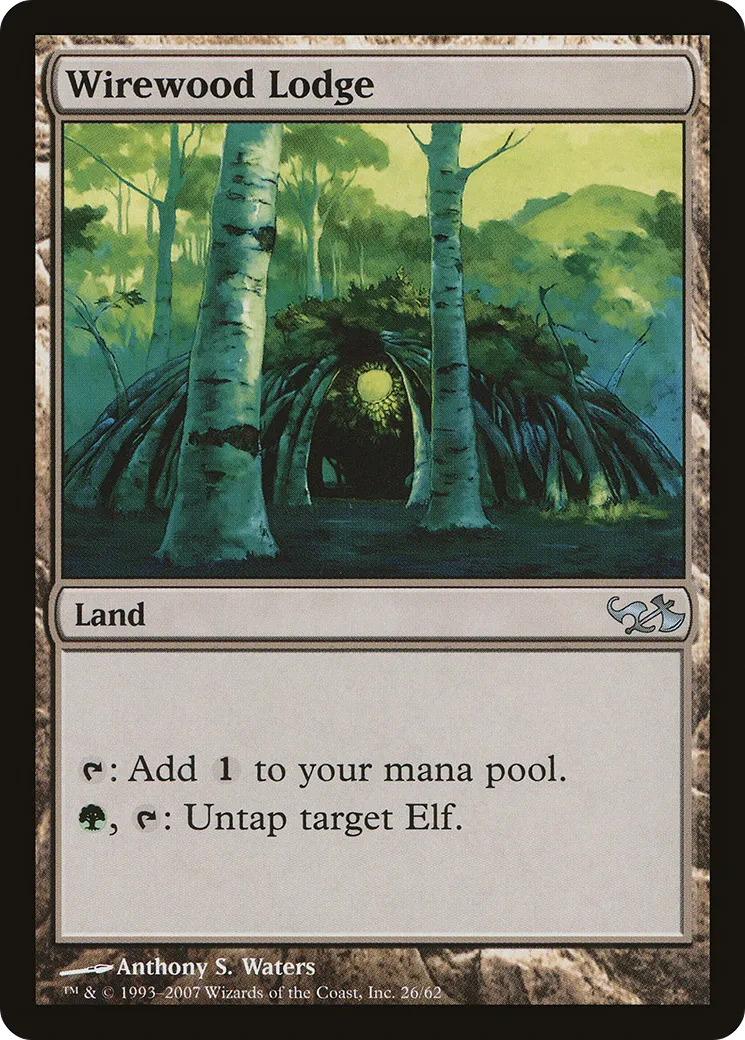 Wirewood Lodge — Duel Decks: Elves vs. Goblins — Magic: The Gathering