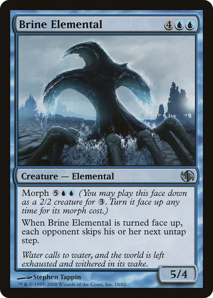 Brine Elemental from Duel Decks: Jace vs. Chandra - Magic: The Gathering