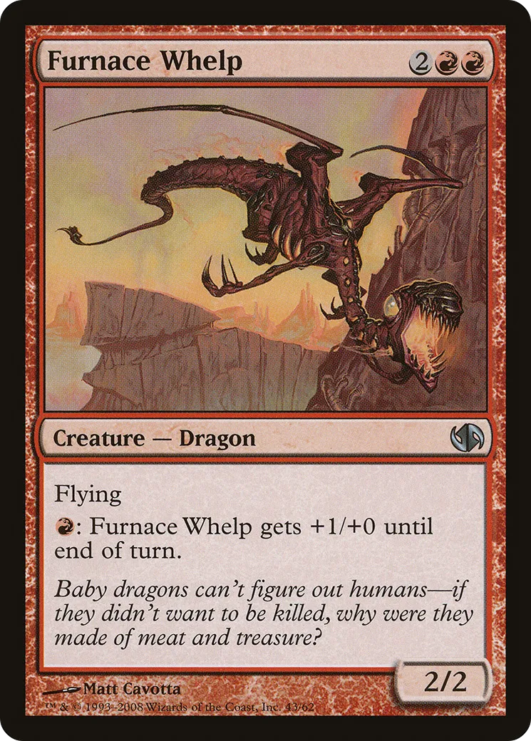 Furnace Whelp — Duel Decks: Jace vs. Chandra — Magic: The Gathering