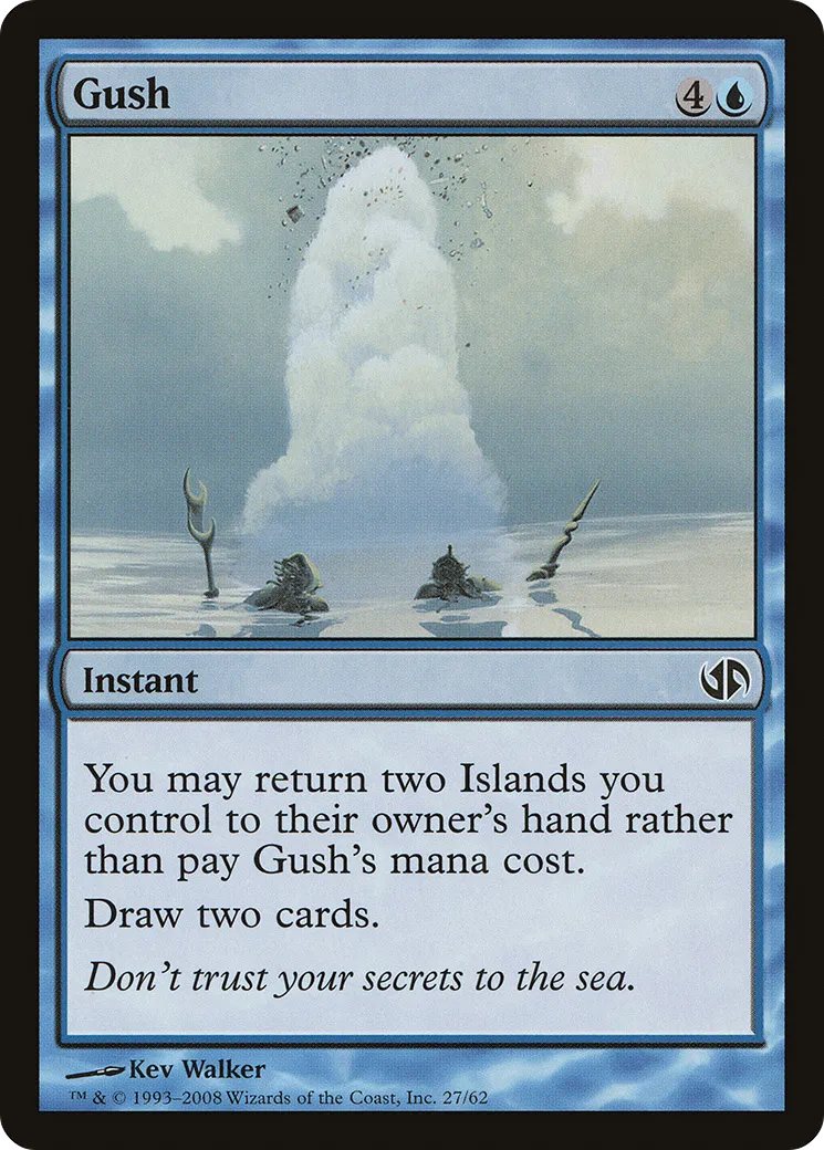 Gush — Duel Decks: Jace vs. Chandra — Magic: The Gathering
