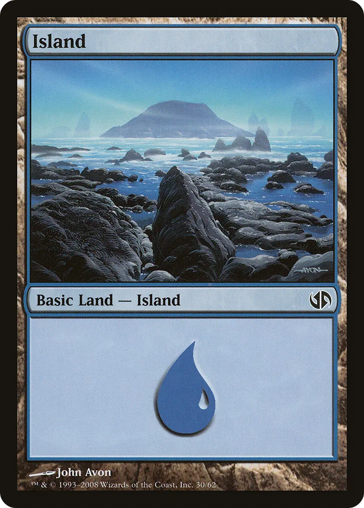 Island — Duel Decks: Jace vs. Chandra — Magic: The Gathering