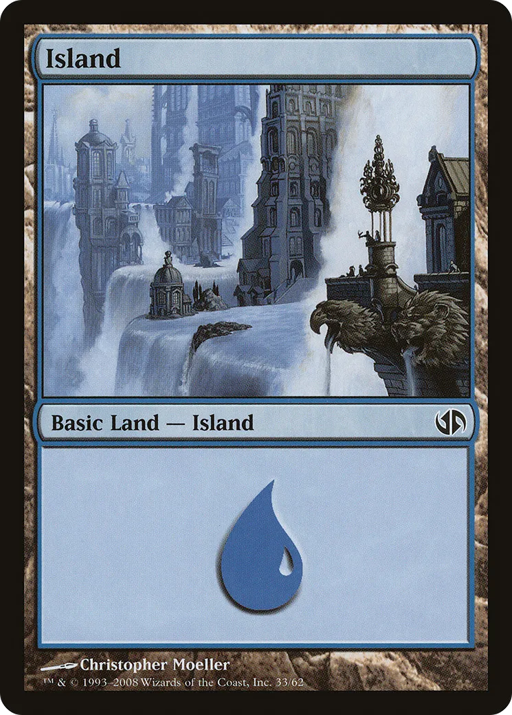 Island — Duel Decks: Jace vs. Chandra — Magic: The Gathering