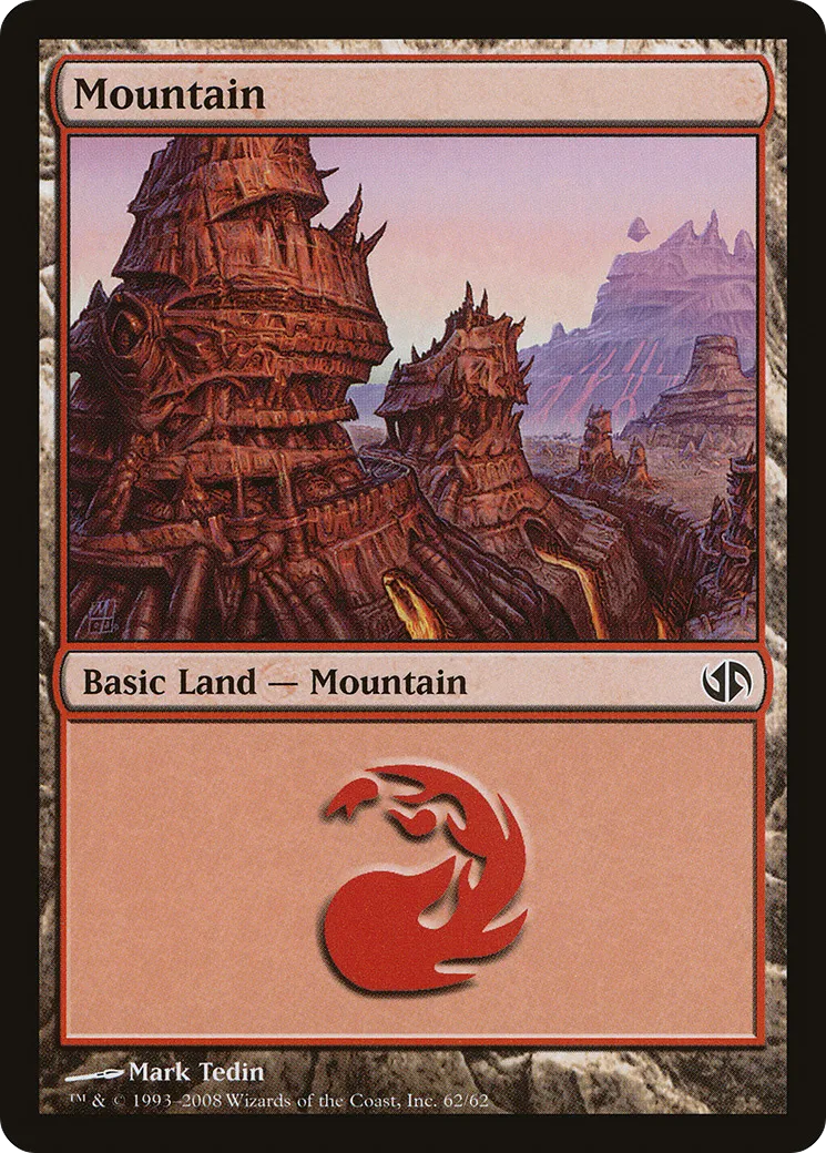 Mountain — Duel Decks: Jace vs. Chandra — Magic: The Gathering
