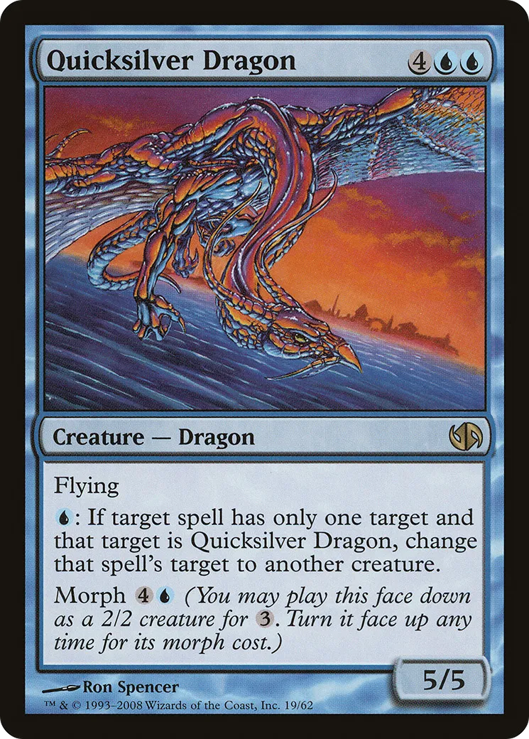 Quicksilver Dragon — Duel Decks: Jace vs. Chandra — Magic: The Gathering