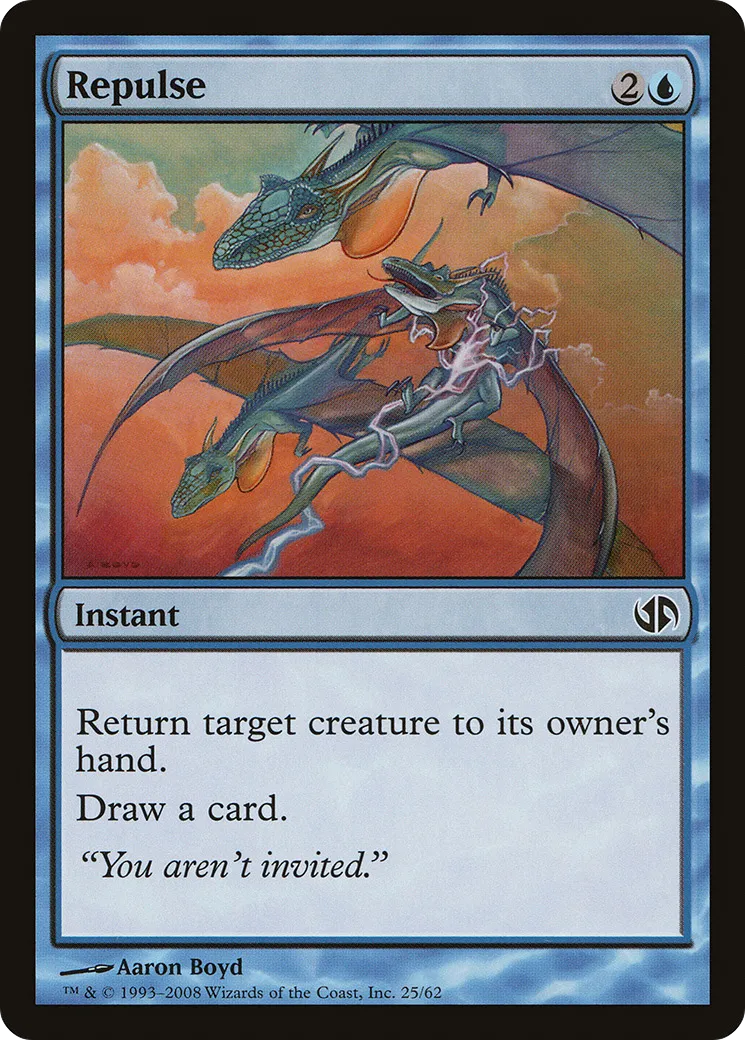 Repulse — Duel Decks: Jace vs. Chandra — Magic: The Gathering