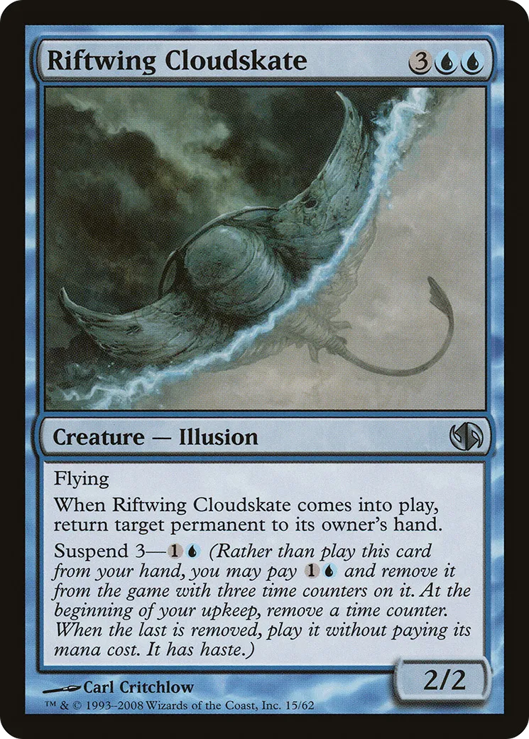 Riftwing Cloudskate — Duel Decks: Jace vs. Chandra — Magic: The Gathering