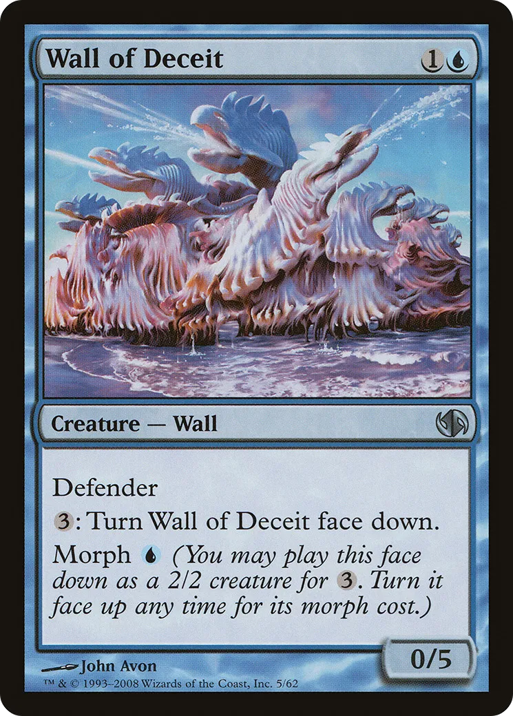 Mur de forfaiture — Duel Decks: Jace vs. Chandra — Magic: The Gathering