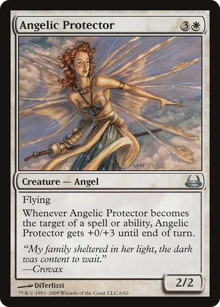 Angelic Protector from Duel Decks: Divine vs. Demonic - Magic: The Gathering