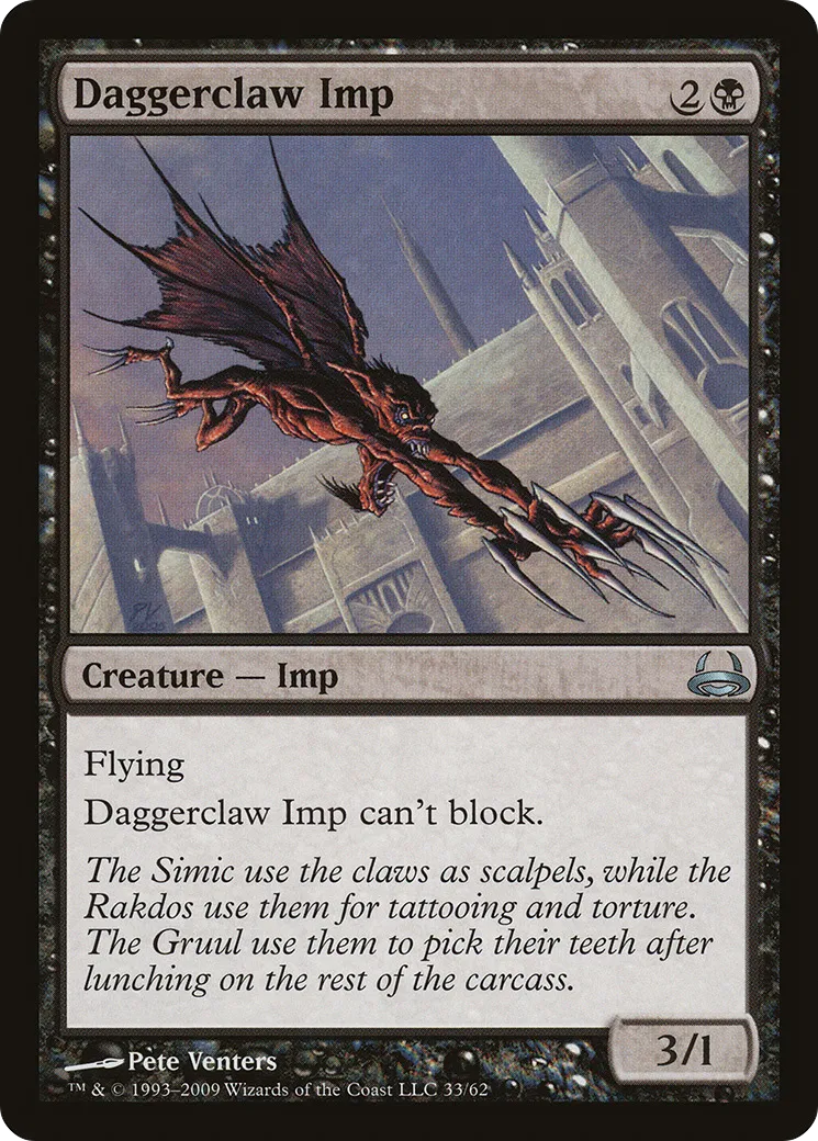 Daggerclaw Imp from Duel Decks: Divine vs. Demonic - Magic: The Gathering