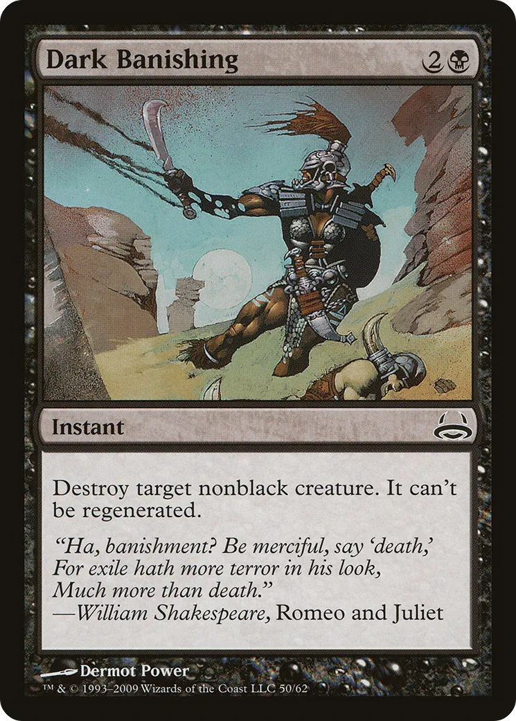 Obscur bannissement — Duel Decks: Divine vs. Demonic — Magic: The Gathering