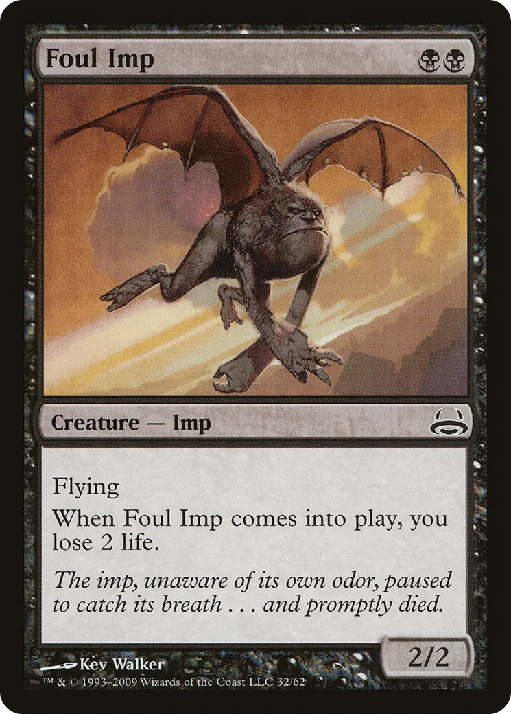 Foul Imp — Duel Decks: Divine vs. Demonic — Magic: The Gathering