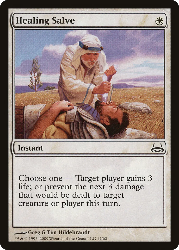 Onguent de soins — Duel Decks: Divine vs. Demonic — Magic: The Gathering
