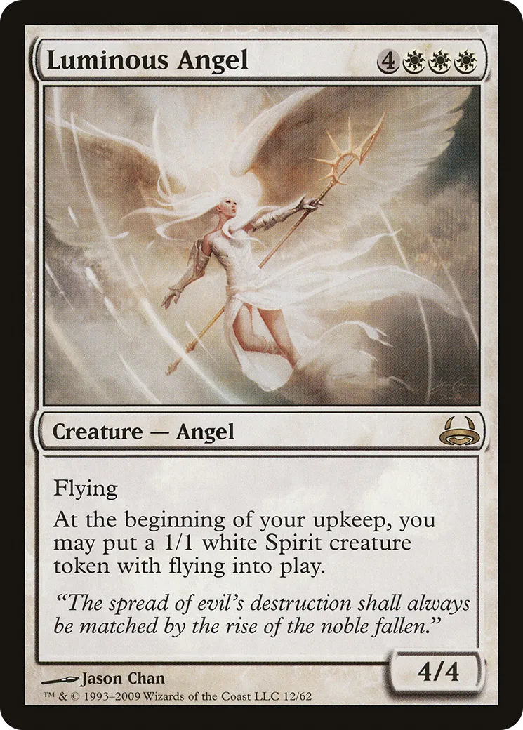 Ange lumineux — Duel Decks: Divine vs. Demonic — Magic: The Gathering