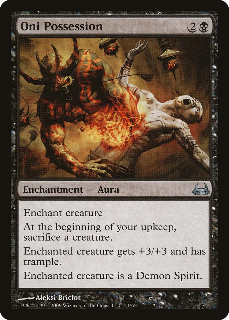 Possession par un oni — Duel Decks: Divine vs. Demonic — Magic: The Gathering