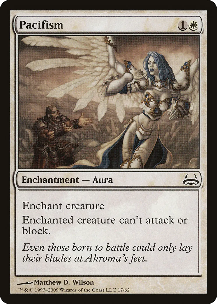 Pacifisme — Duel Decks: Divine vs. Demonic — Magic: The Gathering