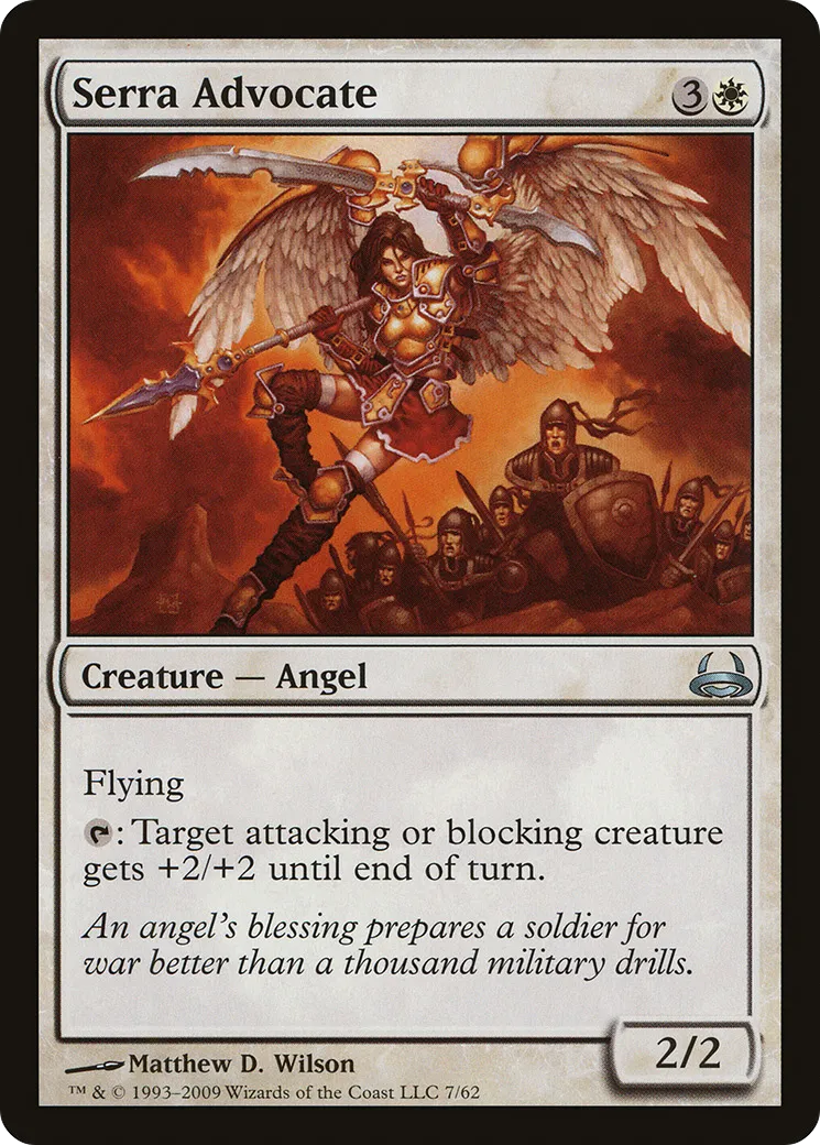 Partisane de Serra — Duel Decks: Divine vs. Demonic — Magic: The Gathering