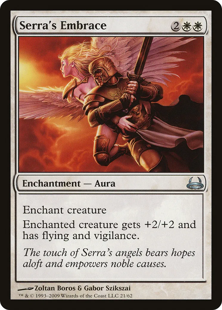 Étreinte de Serra — Duel Decks: Divine vs. Demonic — Magic: The Gathering