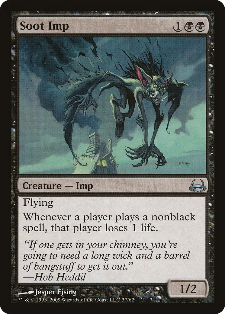 Soot Imp — Duel Decks: Divine vs. Demonic — Magic: The Gathering