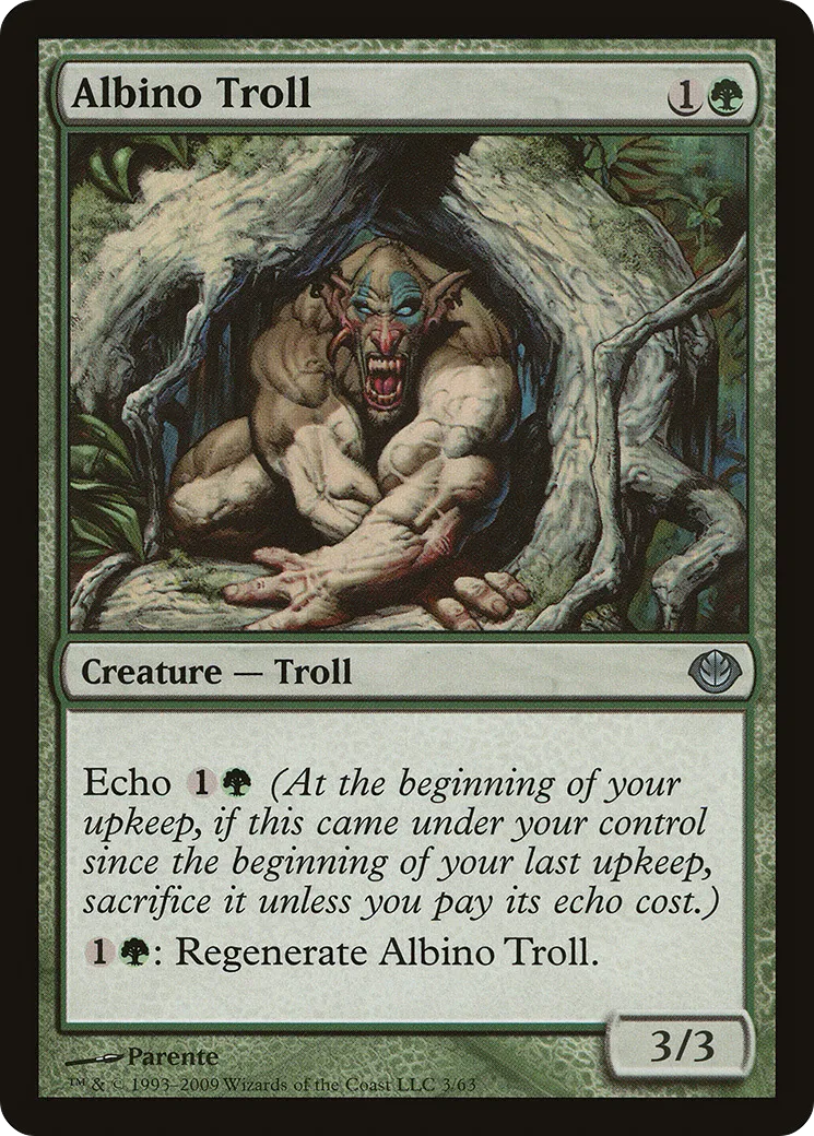 Troll albinos — Duel Decks: Garruk vs. Liliana — Magic: The Gathering