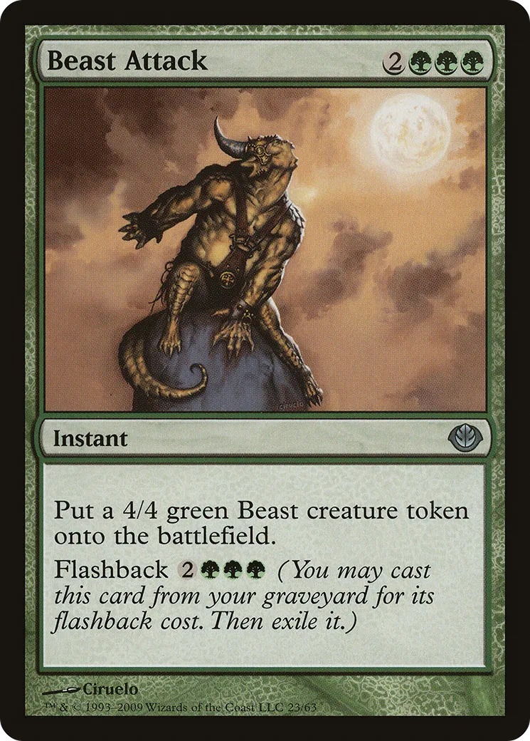 Beast Attack from Duel Decks: Garruk vs. Liliana - Magic: The Gathering