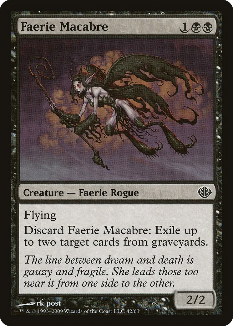 Faerie Macabre — Duel Decks: Garruk vs. Liliana — Magic: The Gathering