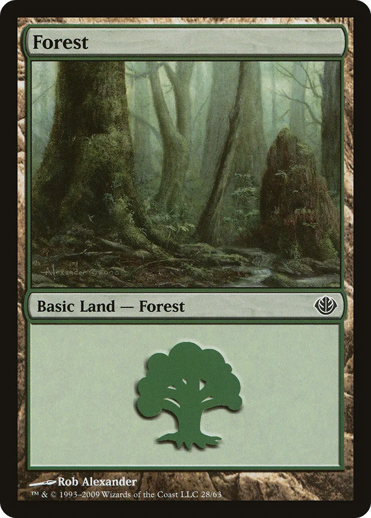 Forêt — Duel Decks: Garruk vs. Liliana — Magic: The Gathering
