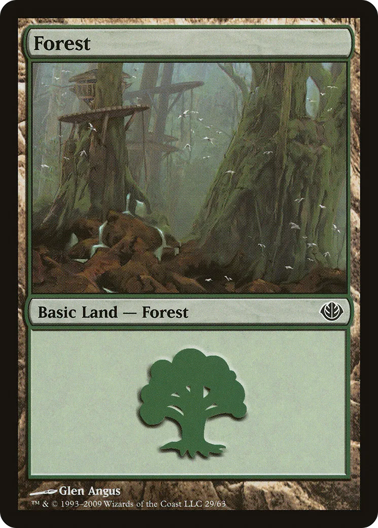 Forêt — Duel Decks: Garruk vs. Liliana — Magic: The Gathering