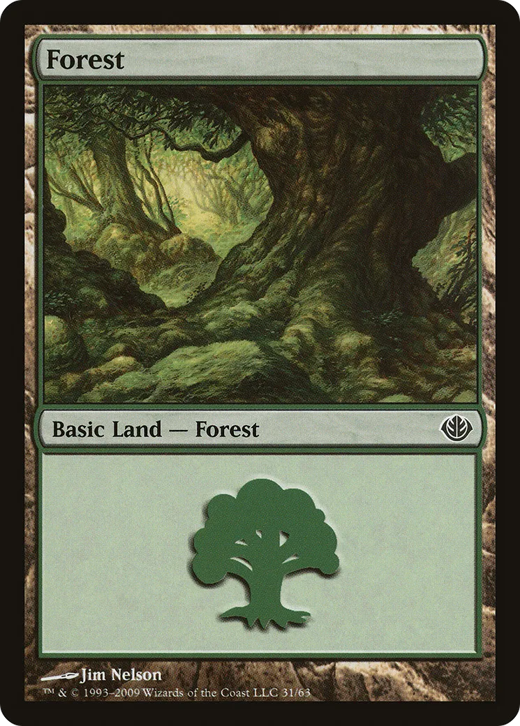 Forêt — Duel Decks: Garruk vs. Liliana — Magic: The Gathering