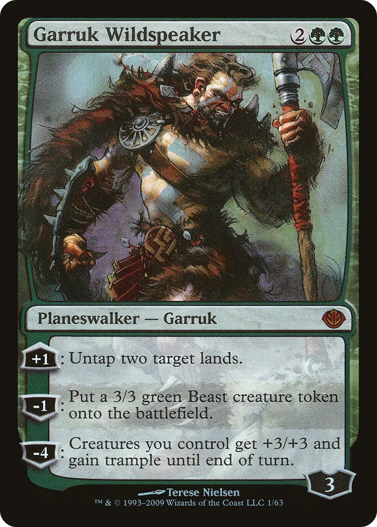 Garruk Wildspeaker — Duel Decks: Garruk vs. Liliana — Magic: The Gathering
