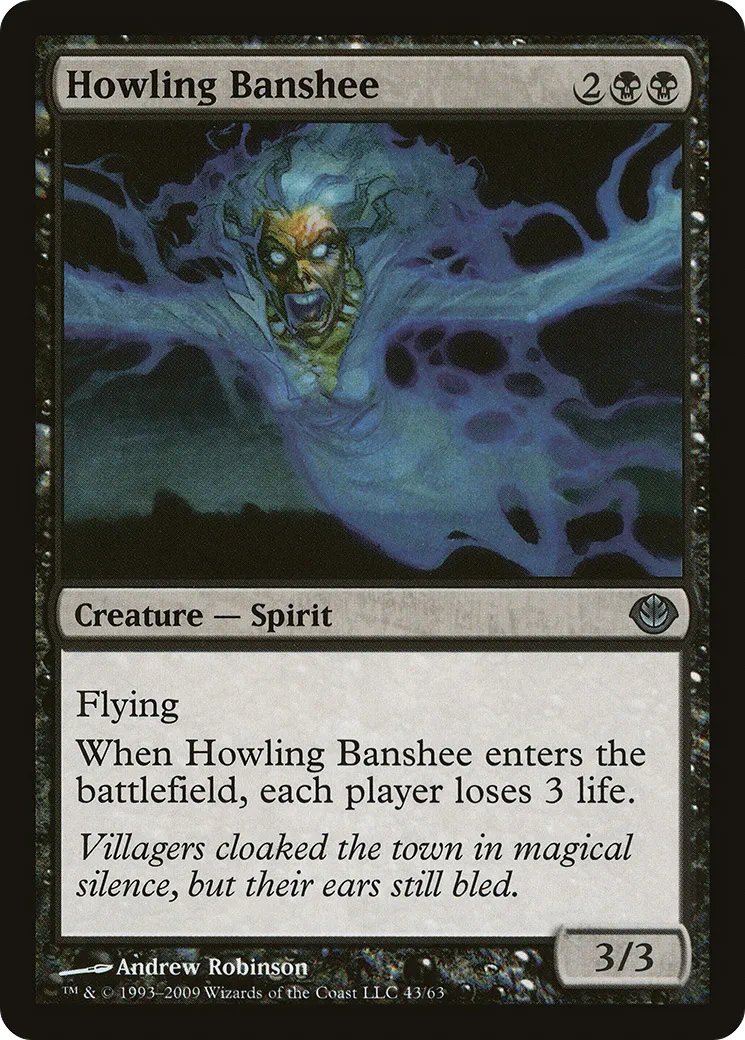 Howling Banshee — Duel Decks: Garruk vs. Liliana — Magic: The Gathering