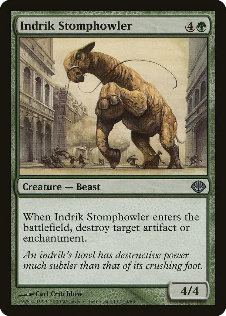 Indrik Stomphowler — Duel Decks: Garruk vs. Liliana — Magic: The Gathering