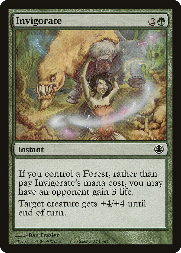 Invigorate from Duel Decks: Garruk vs. Liliana - Magic: The Gathering