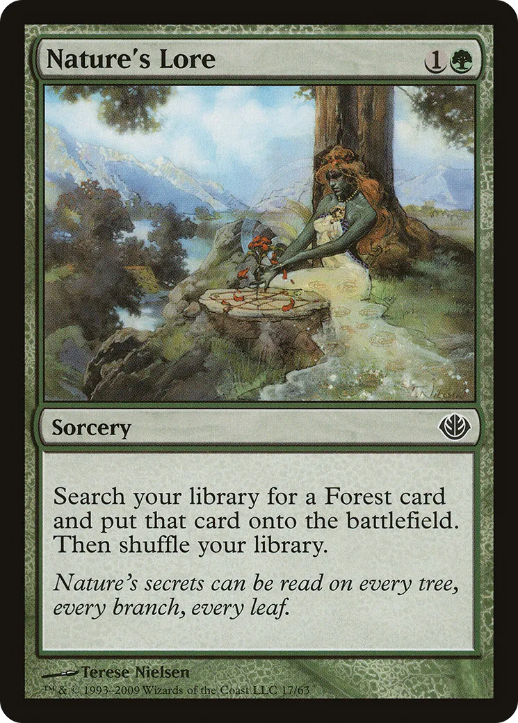 Nature's Lore — Duel Decks: Garruk vs. Liliana — Magic: The Gathering