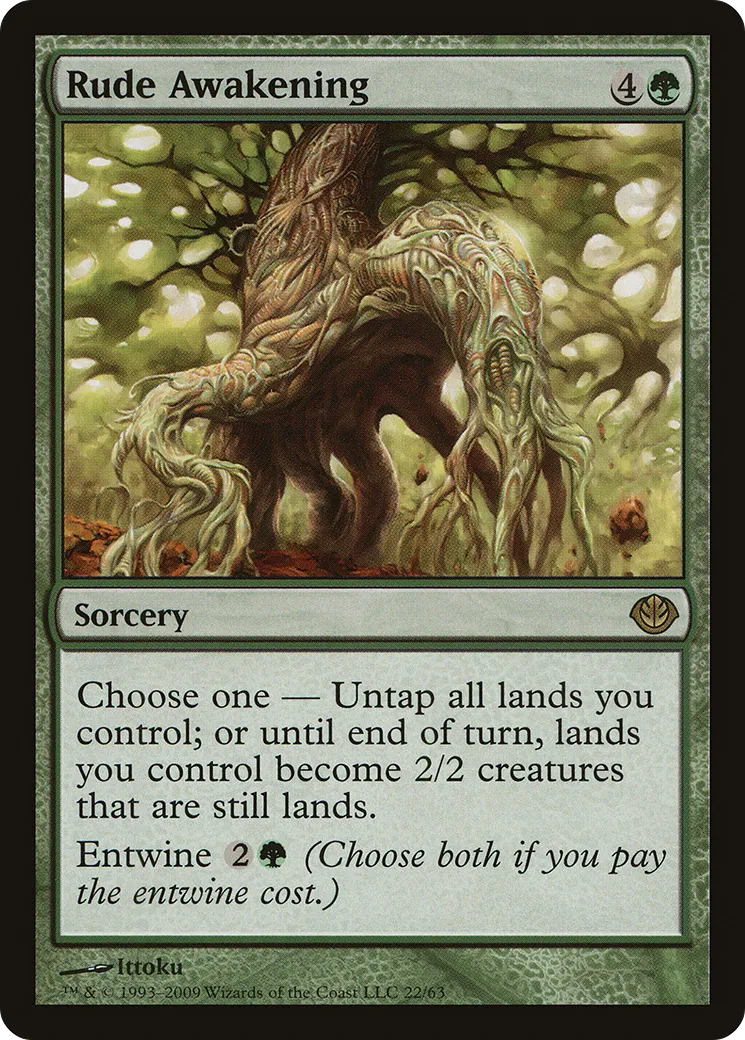 Rude Awakening — Duel Decks: Garruk vs. Liliana — Magic: The Gathering