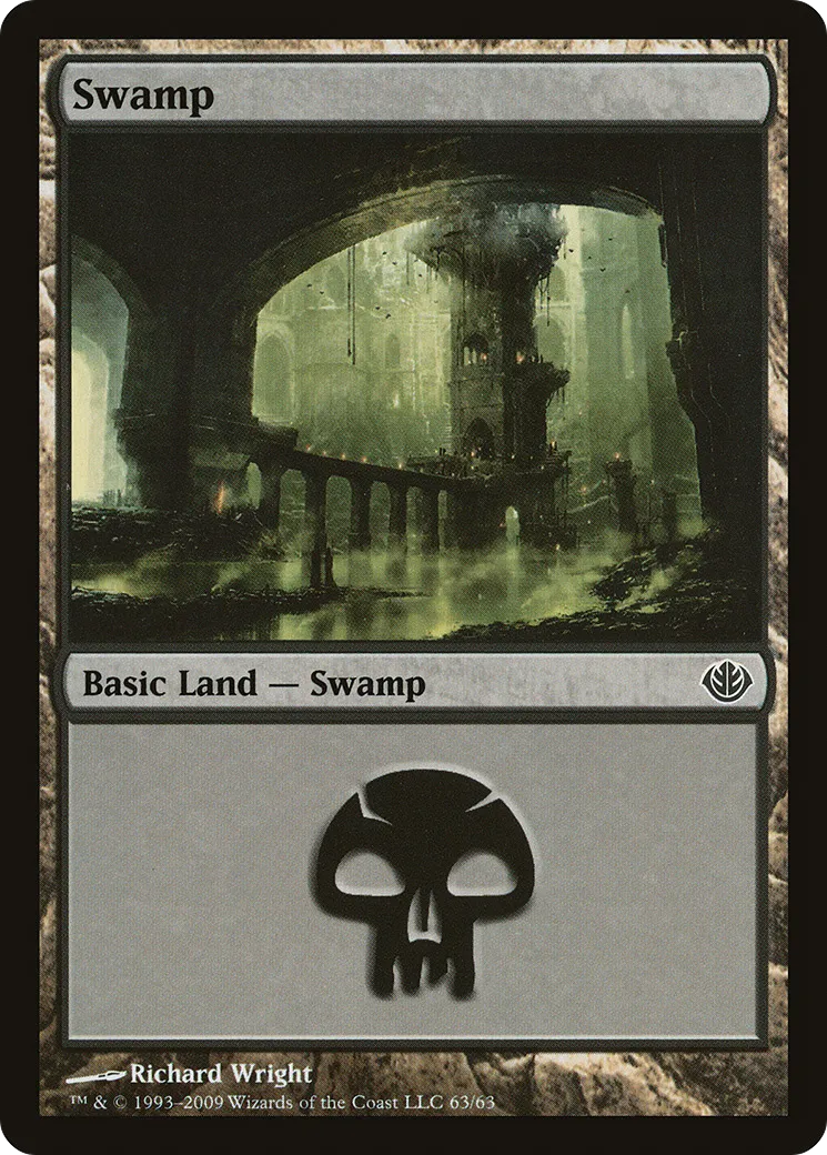 Swamp — Duel Decks: Garruk vs. Liliana — Magic: The Gathering