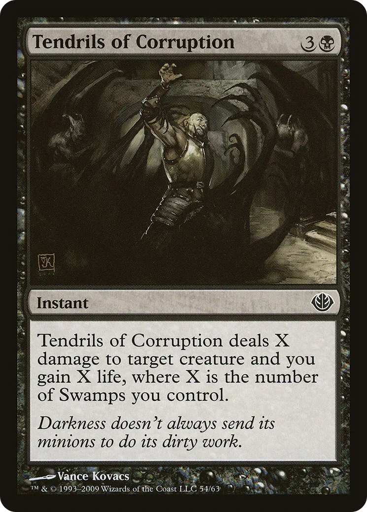Tendrils of Corruption — Duel Decks: Garruk vs. Liliana — Magic: The Gathering