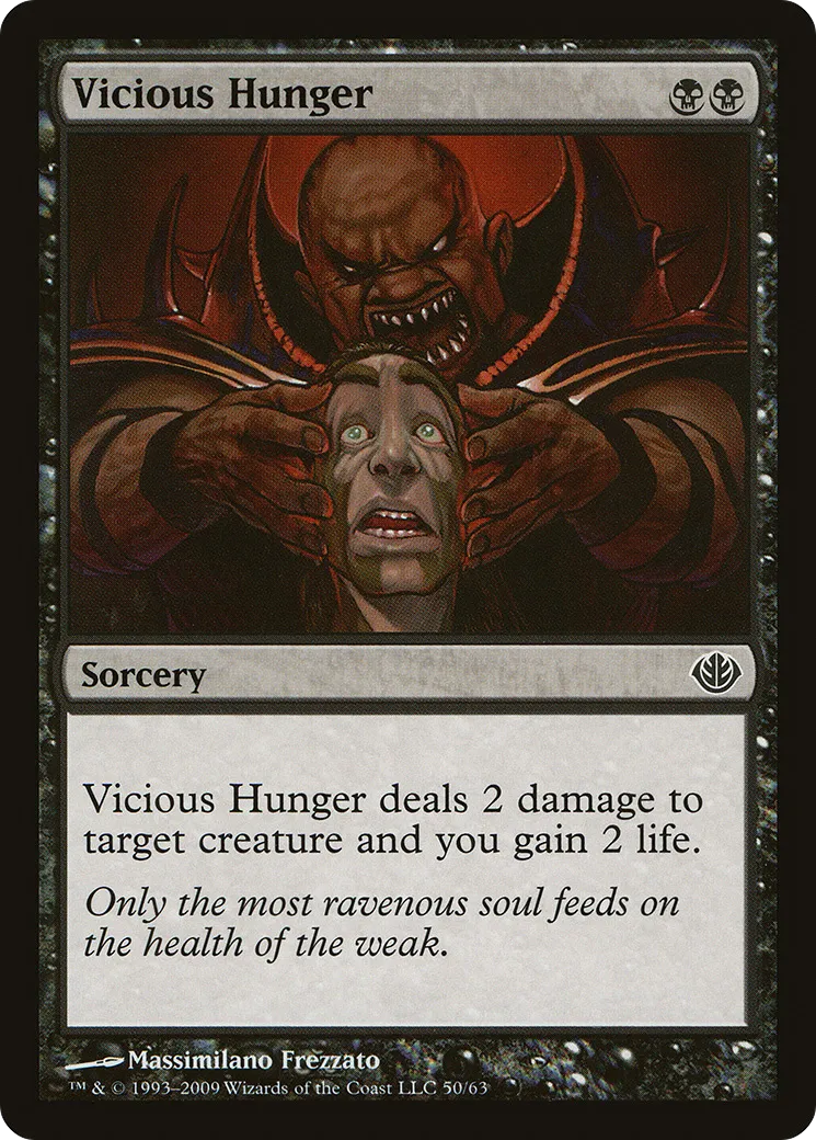 Vicious Hunger — Duel Decks: Garruk vs. Liliana — Magic: The Gathering