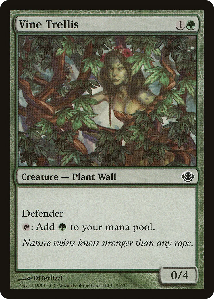 Vine Trellis — Duel Decks: Garruk vs. Liliana — Magic: The Gathering