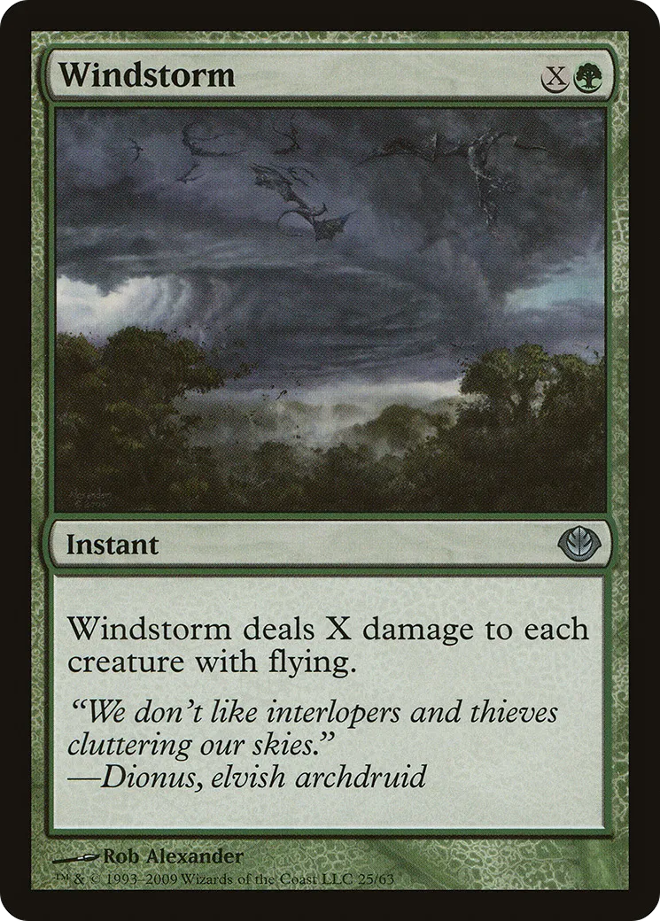 Windstorm — Duel Decks: Garruk vs. Liliana — Magic: The Gathering